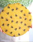 *Set of 3 Handmade Beeswax Wraps | Bee Happy