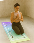 Yoga Mat | 6mm Thick | Rainbow | Non-Slip | Eco Friendly | Yune Yoga | Cordelia-1