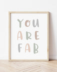 You Are Fab - Muted Camo