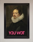 Luxury Renaissance framed poster, stylish vintage wall art, premium home decor by Zestio at brixbailey.com