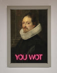 Luxury Renaissance framed poster, stylish vintage wall art, premium home decor by Zestio at brixbailey.com
