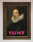Luxury Renaissance Wot Framed Poster, Premium Stylish Wall Art Decor by Zestio at brixbailey.com