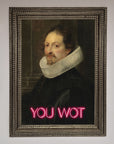 Luxury Renaissance Wot Framed Poster, Premium Stylish Wall Art Decor by Zestio at brixbailey.com