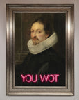 Luxury Renaissance framed poster, stylish vintage wall art, premium home decor by Zestio at brixbailey.com
