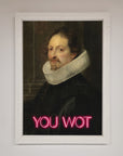 Luxury Renaissance framed poster, stylish vintage wall art, premium home decor by Zestio at brixbailey.com