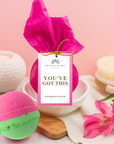 You've Got This - Rhubarb Bath Bomb Fizzer