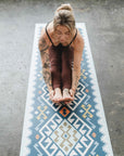 Yoga Mat | 6mm Thick | Blue | Non-Slip | Eco Friendly | Yune Yoga | Moab River-3