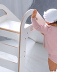 Wooden Indoor Scandi Slide for Children 87x46cm