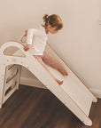 Wooden Indoor Scandi Slide for Children 87x46cm