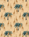 Zohra Giraffe Pattern Wallpaper