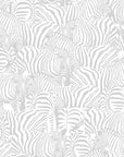Monochrome Zebra Wallpaper
