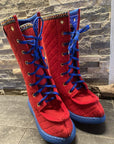 Red Wool Felt Winter Boots for Cosy Cold Days