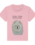 Cream Chow Chow Baby T-Shirt – The Cuddliest Tee for Your Little One!