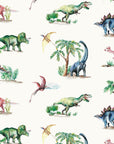 Dinosaur Wallpaper for Kids | Watercolour | Printed in the UK