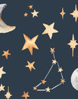 Watercolour Stars & Constellation Wallpaper | Celestial Night Sky