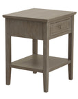 Serene One-Drawer Side Table | Modern Bedroom Nightstand