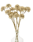 Brown Allium Faux Flower Stem