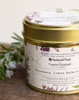 Rosemary, Lemon Balm & Bay Candle in a Matt Gold Tin