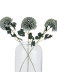 Chrysanthemum Stem in Teal Sage