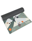 Yoga Mat | 6mm Thick | Green | Non-Slip | Eco Friendly | Yune Yoga | Basalt-2