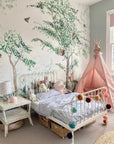 Woodland Animals Children's Mural Wallpaper