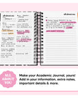 Academic Undated Spiral Journal