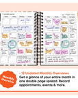Academic Undated Spiral Journal