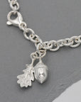 Tiny Beginnings Christening Silver Charm Bracelet