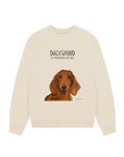 Comfy, Cozy, & Cute: The Dachshund Oversized Sweatshirt"