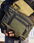 Bradley Upcycled Water Resistant Bike Messenger Bag-4