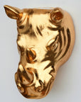 Greek Gold Gilded Wall Planter-4