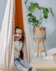 Kids Cocoon Hammock – Fun & Safe Indoor/Outdoor Swing by Sówka at brixbailey.com
