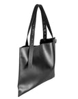 Large Black Leather Adele Handbag
