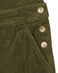 Adult Khaki Chunky Cord Dungarees