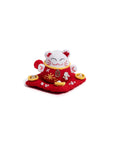 Fortune Cat Crochet Charm
