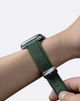Classic Apple Watch Bands in Authentic Alcantara® - Soft, Comfortable & Water-Resistant for Series 3+ by Luriax at brixbailey.com