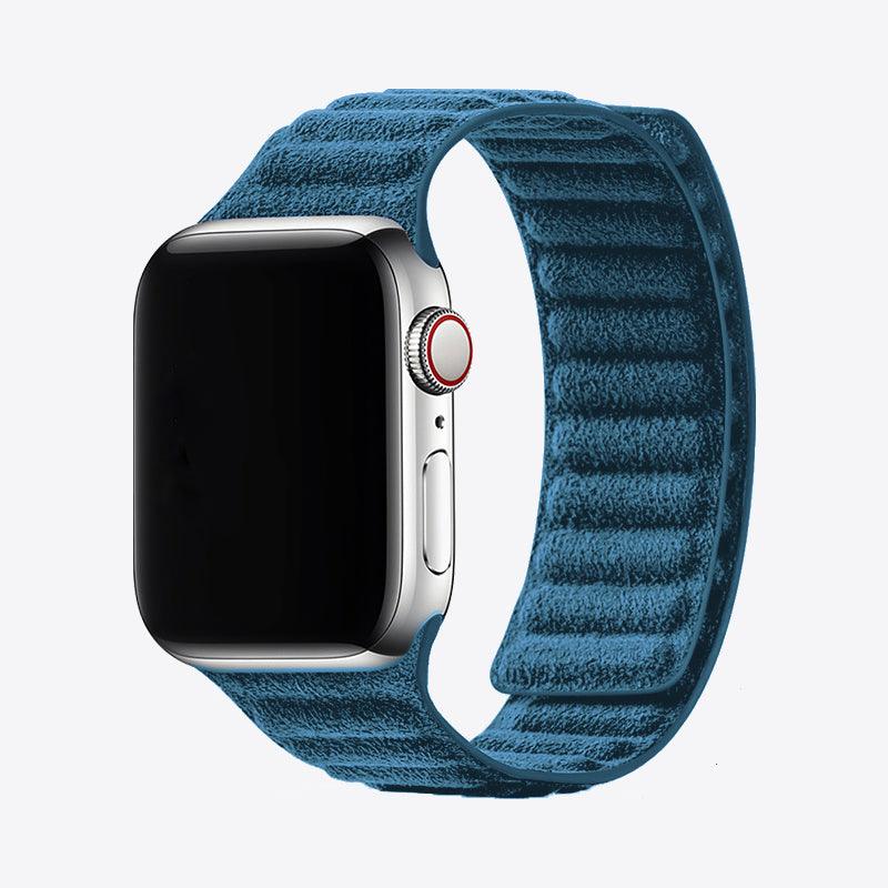 Premium Alcantara® Apple Watch Bands - Soft, Magnetic & Water-Resistant by Luriax at brixbailey.com
