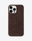 Luxurious Italian Alcantara iPhone Case – Slim, Protective & MagSafe Compatible by Luriax at brixbailey.com