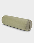 Yoga Studio Organic Buckwheat Two Toned Meditation Bolster Cushion