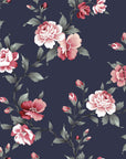 Alison Pink Peony Floral Wallpaper