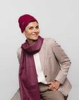 Natural Baby Alpaca Wool Fisherman's Rib Beanie - Unisex Adult