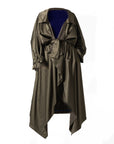 ANDREA Newlife Trench - Olive/Black-2