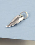 Angel Wing Silver Charm
