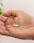 Angel Wing Silver Charm