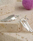 Angel Wing Silver Charm