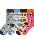 Animal Antics 4 Pack Bamboo Sock Set