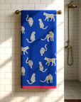 Snow Leopards Organic Cotton Towels