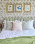 Antonia Blush Trellis Cushion Cover