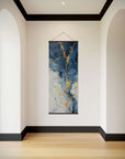 Blue Kintsugi Tapestry