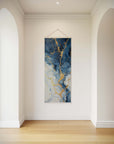 Blue Kintsugi Tapestry